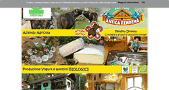 Desktop Screenshot of fattoria-rendena.it
