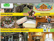 Tablet Screenshot of fattoria-rendena.it